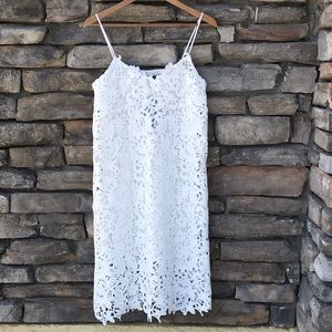 zara nwt midi crochet lace floral dress